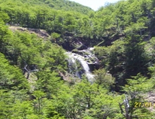 cascada de la virgen- alto rio senguer